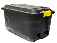 Opbergbox Bankers Box 75 Liter wielen robuust zwart