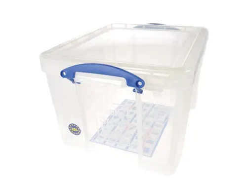 Cardboard Hangmappenkoffer 35 Liter transparant A4