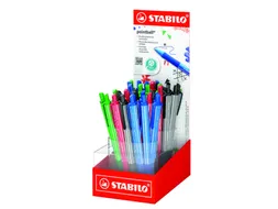Balpen STABILO pointball colorful medium assorti