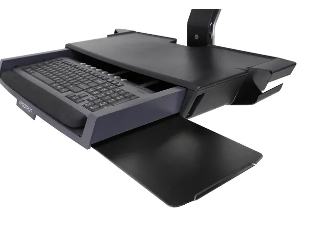 Ergotron Zit Sta Werkplek Muur Styleview Grijs