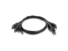 StarTech.com 1.8 Meter Dual-DisplayPort KVM Kabel