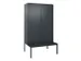 locker voor scheiding van kleding,HxBxD 2120x1200x815mm,4vak
