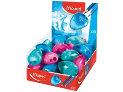 Puntenslijper Maped Igloo 2-gaats display à 30 stuks assorti