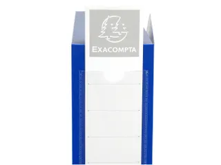 Klasseerdoos PP opaa k rug 80mm do-blauw - 3
