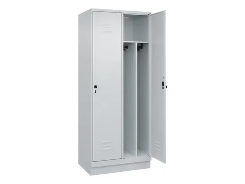 locker voor scheiding van kleding,HxBxD 1950x800x500mm,2vak