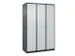 locker voor scheiding van kleding,HxBxD 1850x1200x500mm,3vak