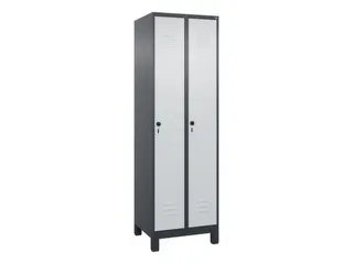 wasgoedverdeelkast,HxBxD 1950x600x500mm,vak B 300mm,draaigrendel - 1