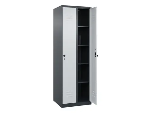 wasgoedverdeelkast,HxBxD 1850x600x500mm,vak B 300mm,draaigrendel