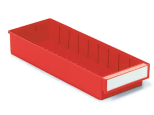 stellingbak,HxBxD 82x186x500mm,PP,rood