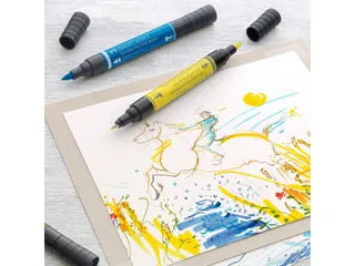 Tekenstift Faber-Castell Pitt Artist Pen duo marker etui a 10 stuks - 4