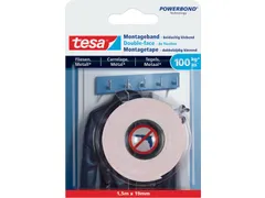 Powerbond montagetape Tegels en Metaal, 19mmx1.5m