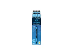 Balpen Schneider Slider Edge F 0,7mm zwart doos 10 stuks