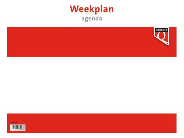 Weekplanagenda 2023 Quantore