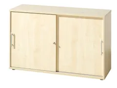 Schuifdeurkast 748x1200x400mm 2 Oh Kastromp/Front Esdoorn/Esdoorn