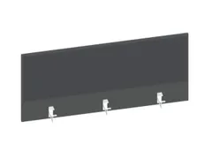 baliepaneel bureau aanbouw achter MS-donkergrijs antraciet 1200mm