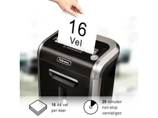 Papiervernietiger Fellowes 79ci P-4 snippers - 12