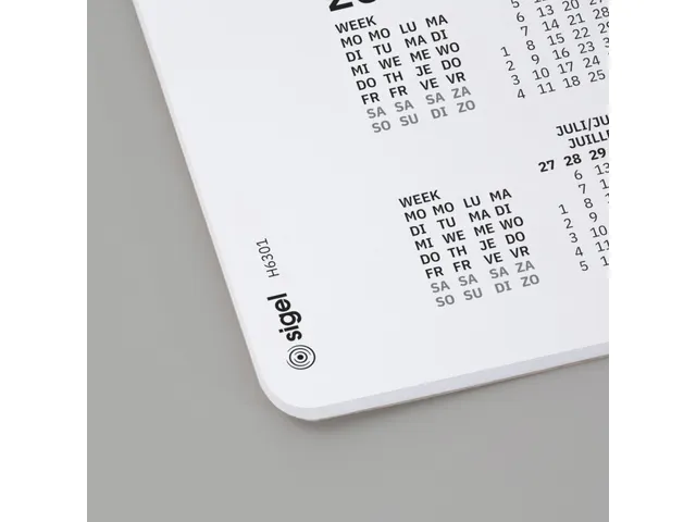 Designonderlegger Sigel punt-gelijnd wit 26/27/28 59.5x41cm 30 vel 80