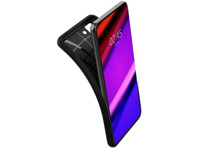 Spigen Case ACS03049Galaxy FE 2021 Rugged Armor mat zwart