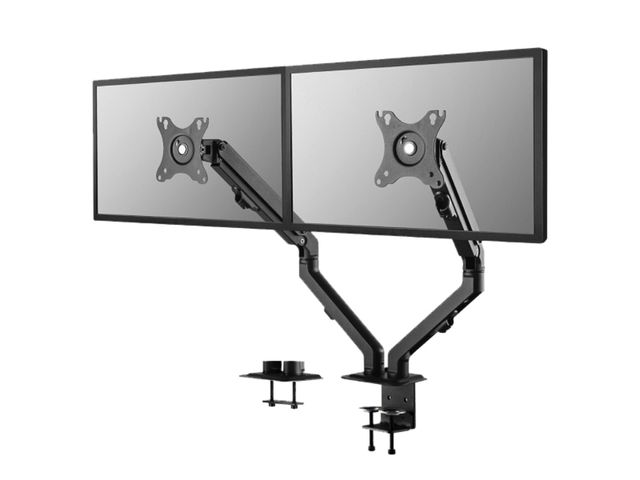 Monitorarm FPMAD650D 2 schermen tot 27 inch Zwart