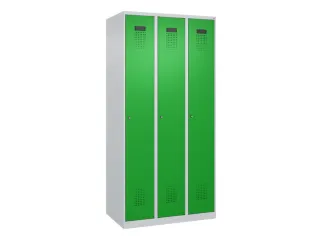 locker voor scheiding van kleding,HxBxD 1850x900x500mm,3vak - 2