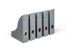 Porte-revues Varicolor gris anthracite