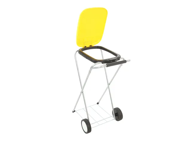 Afvalzakhouder Move & Up Geel 120 Liter