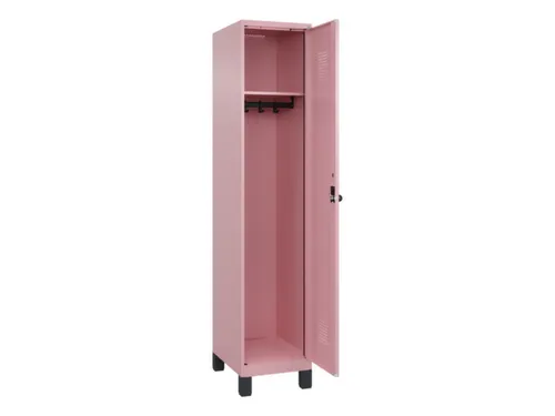 locker,HxBxD 1950x400x500mm,1vak,vak B 400mm,draaigrendel,voeten