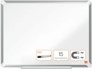 Premium Plus whiteboard, gelakt staal, 60 x 45 - 4