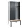 locker met bank,voor scheiding van kleding,HxBxD 2120x900x815mm,3vak