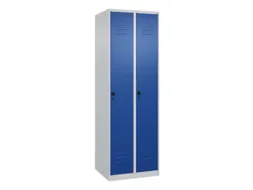 locker voor scheiding van kleding,HxBxD 1850x600x500mm,2vak
