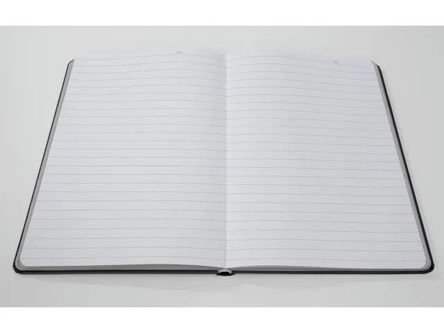 Carnet Sigel Linescape Neo A5 gris foncé/gris clair à couverture rig