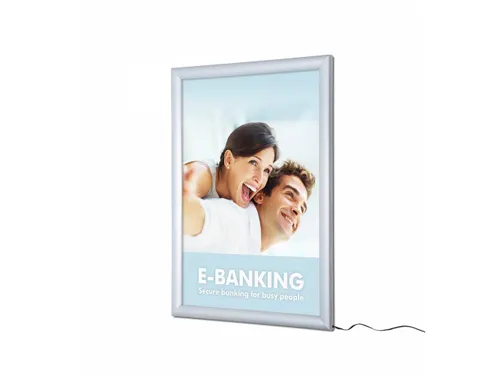 Kliklijst LED Verlicht Posterframe A2
