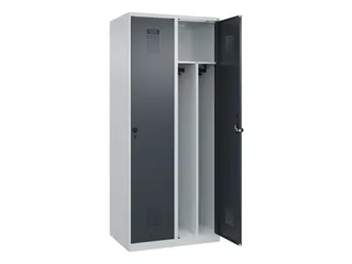 locker voor scheiding van kleding,HxBxD 1850x800x500mm,2vak - 1