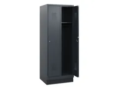 schoollocker,HxBxD 1630x600x500mm,2vak,vak B 300mm,cil.-slot,sokkel