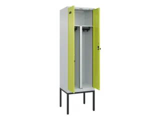 PBM-locker,HxBxD 2120x600x500mm,2vak,vak B 300mm,draaigrendel - 1