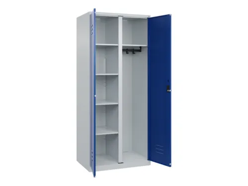 wasgoedverdeelkast,HxBxD 1850x800x500mm,vak B 400mm,draaigrendel