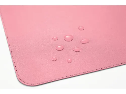 Onderlegger oprolbaar Sigel roze-zilver, 800x300x2mm imitatieleer, dub