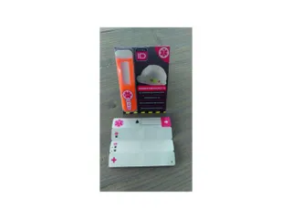 3M Vital ID tag voor op een veiligheidshelm, geel/rood, per stuk - 1