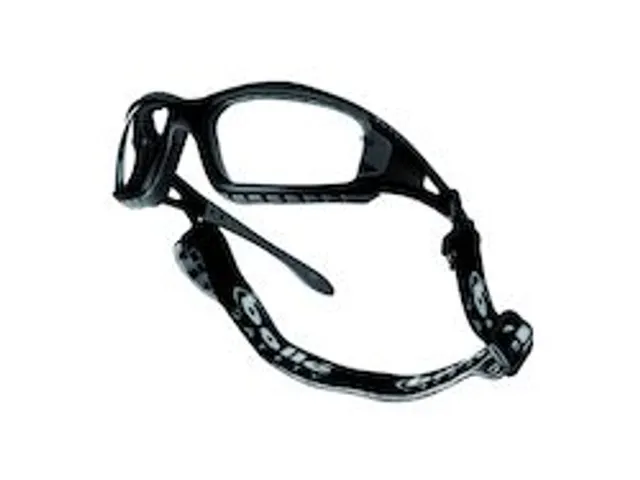 Veiligheidsbril Tracker II Zwart Polycarbonaat Blank