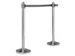 Poteau Securit inox avec enrouleur 210cm gris