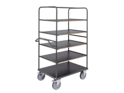 Etagewagen,Draagverm. 500Kg,5Etage(S),Houten Plaat