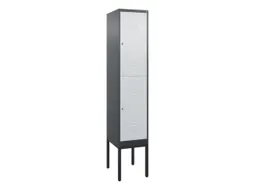 dubbeldekse locker,HxBxD 2120x400x500mm,1x2vak.,vak B 400mm