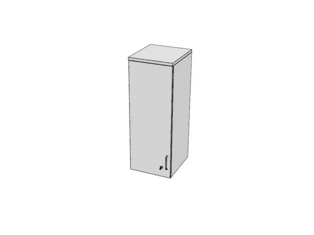 opzetkast v. kast met openslaande deuren Bl-wit 1070x400x445mm