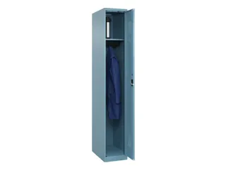 locker,HxBxD 1850x300x500mm,1vak,vak B 300mm,cil.-slot,staand op vloer - 1