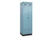 armoire vestiaire noir et blanc,HxlxP 1950x600x500mm,2compart.