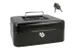 Coffret à monnaie Westcott 200x161x90mm noir, insert en plastique ave