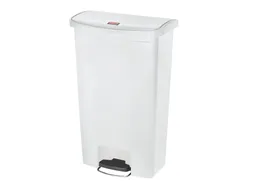 Pedaalemmer Rubbermaid Slim Jim Step On 68 Liter wit
