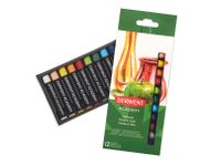 Oliepastel Derwent Academy blister à 12 stuks assorti