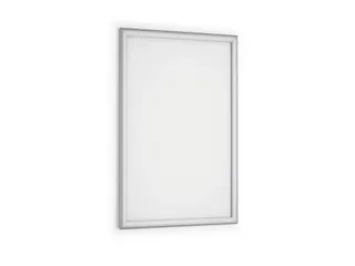Kliklijst aluminium A2 Zilver Zelfklevend + Schroevenset - 1