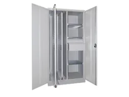 verticale kast,HxBxD 1950x1000x600mm,dubbele vleugeldeur